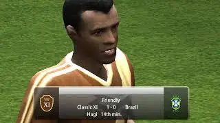 Classic XI 1x0 Brazil ⚽⚽⚽- FIFA 06 - (PC | gameplay)