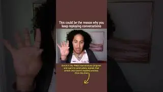 This could be the reason why you keep replaying conversations