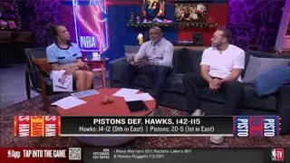 &ldquo;Detroit Is the Best Team in the East!&rdquo; &ndash; Chris Haynes After Pistons Crush Hawks