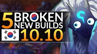 5 NEW BROKEN Champion Builds YOU MUST ABUSE in Patch 10.10 - League of Legends Pro Guide