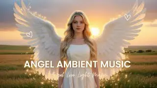 👼 Angel Ambient Music | Angelic Love Light at Golden Sunset | Angel Love Light Music | 3 Hours ✨
