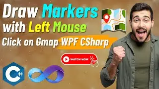How to Draw Markers on Gmap Using Left Click in WPF CSharp
