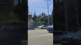 Тбилиси Грузия, проезд по городу