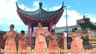 Indian Dance at China Town in Chicago