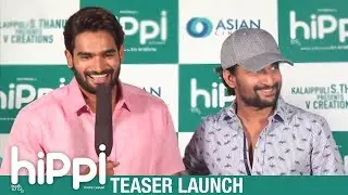 Hippi Teaser Launch | Karthikeya | Nani | Digangana Suryavanshi | TN Krishna | V Creations