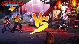 Streets of Rage 4 - Adam and Cherry Stage 1 (The Streets)