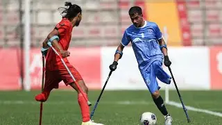 2025 Amputee Football Asian Championship: Nepal training in Dhaka, Bangladesh. Nepal vs Uzbekistan