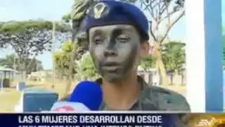 Las mujeres paracaidistas de la Fuerza Aérea Ecuatoriana