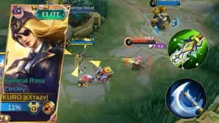 LESLEY VS BEATRIX ( MUST WATCHING ) LESLEY FREESTYLE TO RANK GAMEPLAY