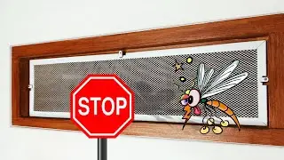СДЕЛАТЬ РАЗБОРКУ ПРОВОДА ОТ КОМАРОВ ИЗ ПВХ ТРУБЫ - HOW TO MAKE MOSQUITO NET AT HOME