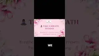 1-Minute Morning Reset for Parents & Caregivers 🌿 | Take a Breath Tuesday