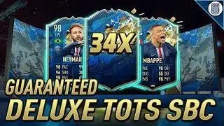 34X GUARANTEED DELUXE TOTS SBC PACKS! - FIFA 20 ULTIMATE TEAM