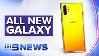 Hands on with the new Samsung Galaxy Note 10 | Nine News Australia