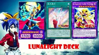 (YGOPRO)LUNALIGHT DECK, Serena yugioh, Yu-Gi-Oh! ARC-V,Graceful Song under a Frosty Moon