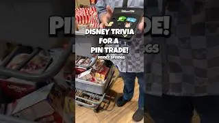 Disney Trivia for a Pin Trade! #disneypintrading