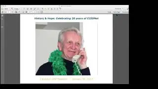 History & Hope  Celebrating 20 Years of CCEDNet