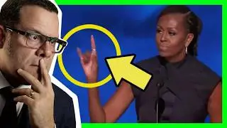 Michelle Obama's BODY LANGUAGE at the DNC exposed a HUGE problem: