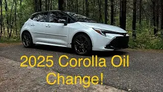 Как поменять масло в Toyota Corolla 2025 года выпуска!! Очень просто!
