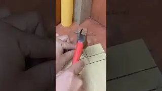 Perfect Vinyl Cut Around Pipes! ✅ No Gaps, No Mistakes! 🚀🔥 #DIYFlooring
