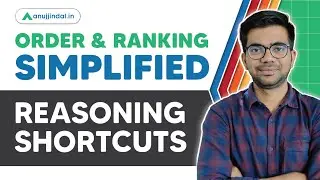 Order and Ranking Tricks & Shortcuts | Reasoning | RBI Grade B & RBI Assistant