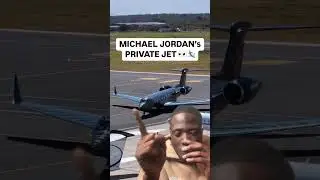 MICHAEL JORDAN PRIVATE JET IS INSANE 🔥🔥
