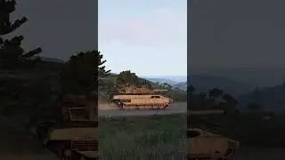 Повторно! Российский танк -конвой против США против танка #военный #arma3