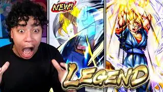 NEW RARITY!!! *LEGEND* SUPER VEGITO Reveal and Reaction ON Dragon Ball Legends!