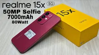 Realme 15x 5G Unboxing | Spec | Design | Camera | Price | Full Details | Best Battery and Camera