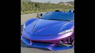 2026 CORVETTE C8 SPEEDSTER SECOND HOOD VARIANT  SCORPION FRONT GROUND EFFECTS