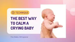 The Baby Whisperer calms a crying baby in seconds! #shorts