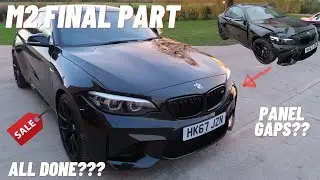 BMW M2 COMPLETE??? Rebuilding a DAMAGED 2018 M2 from COPART part 4