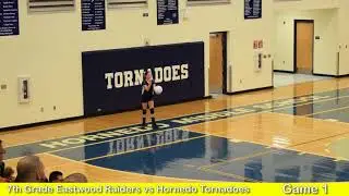 FULL GAME 7th Grade Volleyball Eastwood MS Raiders vs Hornedo Tornadoes