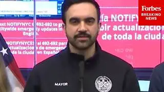 'The Travel Ban Has Ended Today At Noon': NYC Mayor Zohran Mamdani Gives Update On Winter Storm
