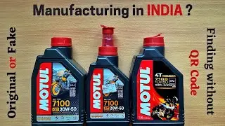 How to find Motul Oil is Original or Fake❓With Proof - 2021 | EI Vlogs |