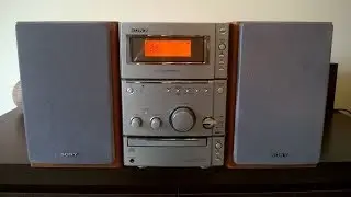 Улучшение звука колонок муз центр Sony CMT CPX1  Часть 3