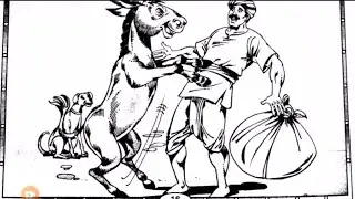 The Dhobi's Donkey || English story reading || how to read English stories