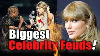 Top 10 Most Explosive Celebrity Feuds of All Time | Hollywood Drama You Won&rsquo;t Believe 😱
