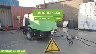 Gebruiksklaar Maken - K&auml;rcher HDS Heet Water Hogedruk Unit - Instructies - Doornbos Equipment