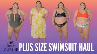 I Think I Have a Swimwear Addiction - Plus Size Cupshe Swimsuit Haul