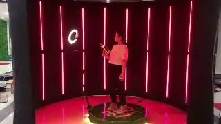 360 photo booth and background