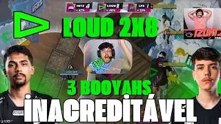 💚LOUD TRAP E BZP FAZEM 2X8 - 3  BOOYAHS E UM  MILAGRE  NA COPA.FF💚#loud #loudgg #noise #freefire