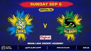MATCH 30 DIGICEL HIGHLIGHTS | SLZ v JT | #CPL20 #SLZvJT #CricketPlayedLouder