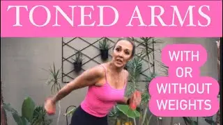 10 Min Quick Arm Workout-- (with or without weights) | Michelle Wilson