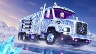 Elsa&rsquo;s Ice Pattern Jump Turn Truck 2 ❄️👣 | Fun Kids Song & Movement Activity