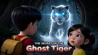 Ghost Tiger in Moonlight Jungle 😱🐯 | Scary Turns Sweet | Kids Animal Rescue Story