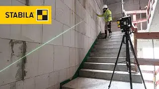STABILA 12 V-systeem kruislijn-loodlaser LAX 500 G &ndash; Nederlands