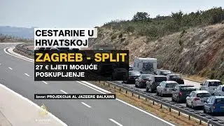 Poskupljenje cestarine u Hrvatskoj