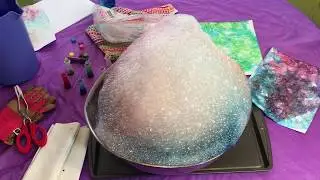 KidsMAKE: Dry Ice Bubble Art