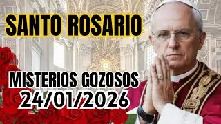🌹 Santo Rosario Sábado 24/01 Misterios Gozosos