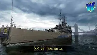 Renown '44 - British Tier VII Premium Battlecruiser Video